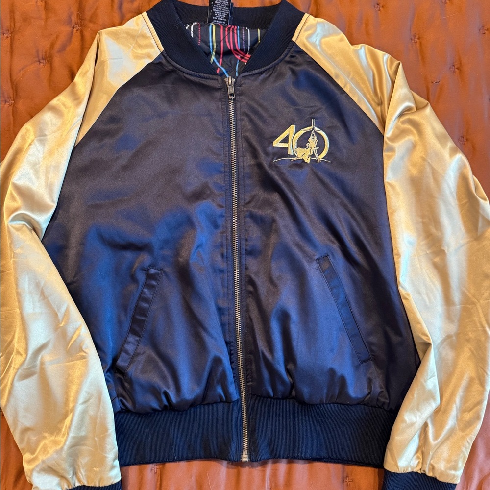 Her Universe Star Wars 40th Anniversary satin Bomber Jacket embroidered